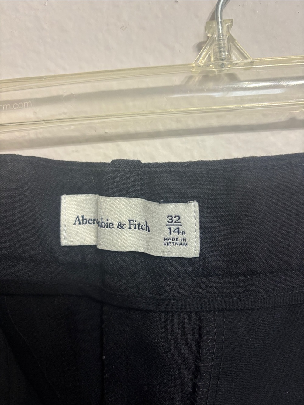 Abercrombie & Fitch Women's Black Wide-Leg Dress Pants - Picture 2 of 3
